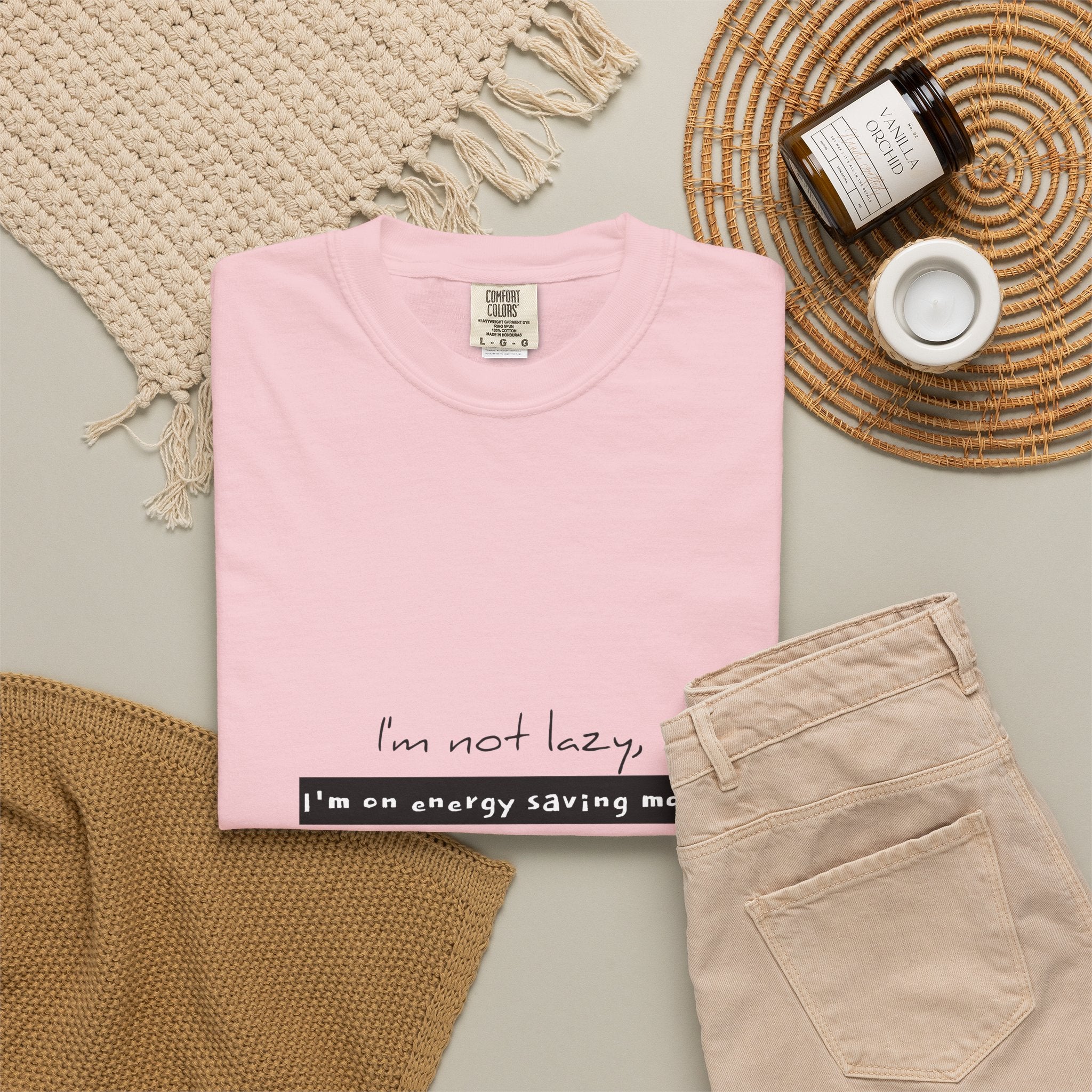 I'm not lazy, I'm on energy saving mode T-shirt